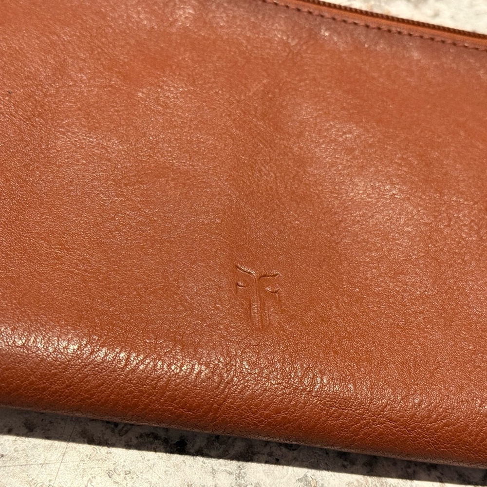 Frye Leather Wristlet